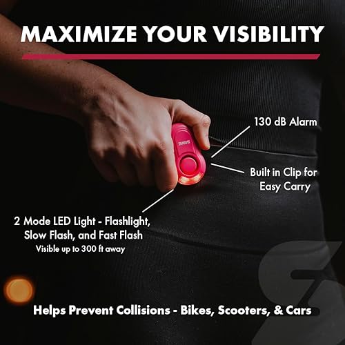 Miniatura 5 de SABRE Runner Pepper Gel, Maximum Police Strength OC Spray, Reflective Hand Strap for Easy Carry & Quick Access, 35 Bursts, Secure & Easy to Use