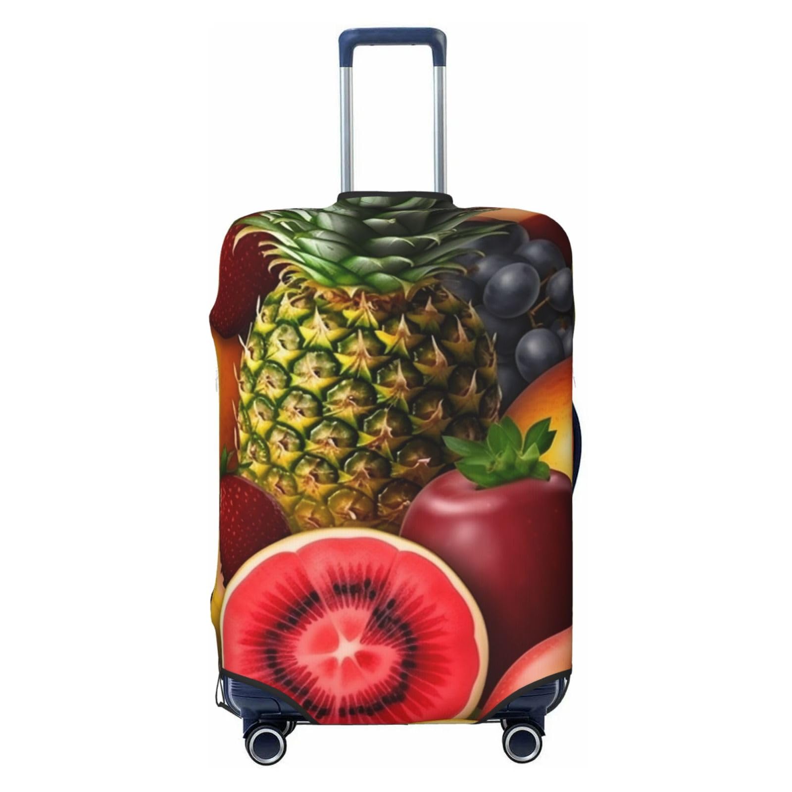 Housse de protection pour bagages élastique lavable noir L - 8
