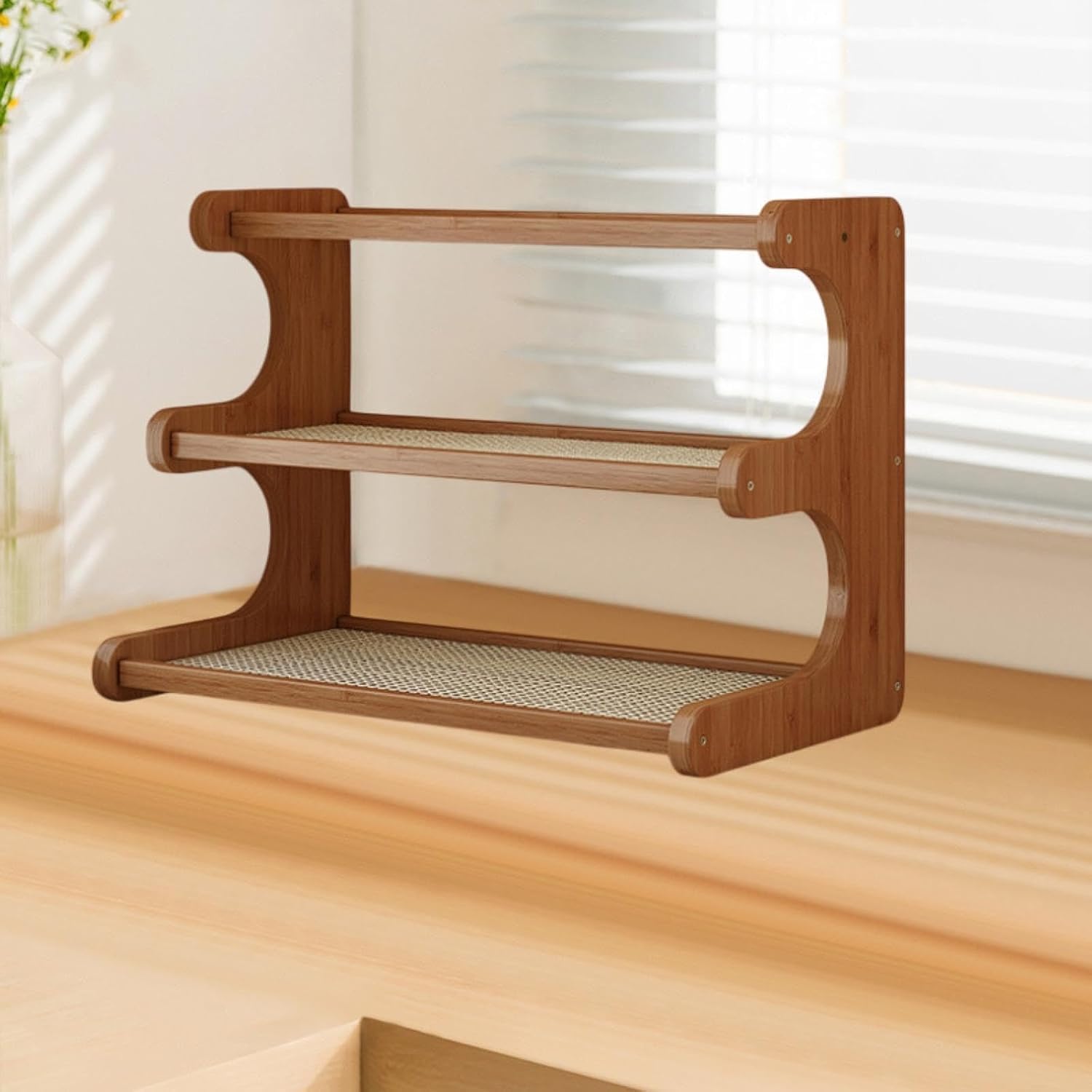 植物スタンドディスプレイライザー調味料ラック多層リビールフレーム装飾マグホルダーディスプレイライザーシェルフデスクトップオーガナイザ