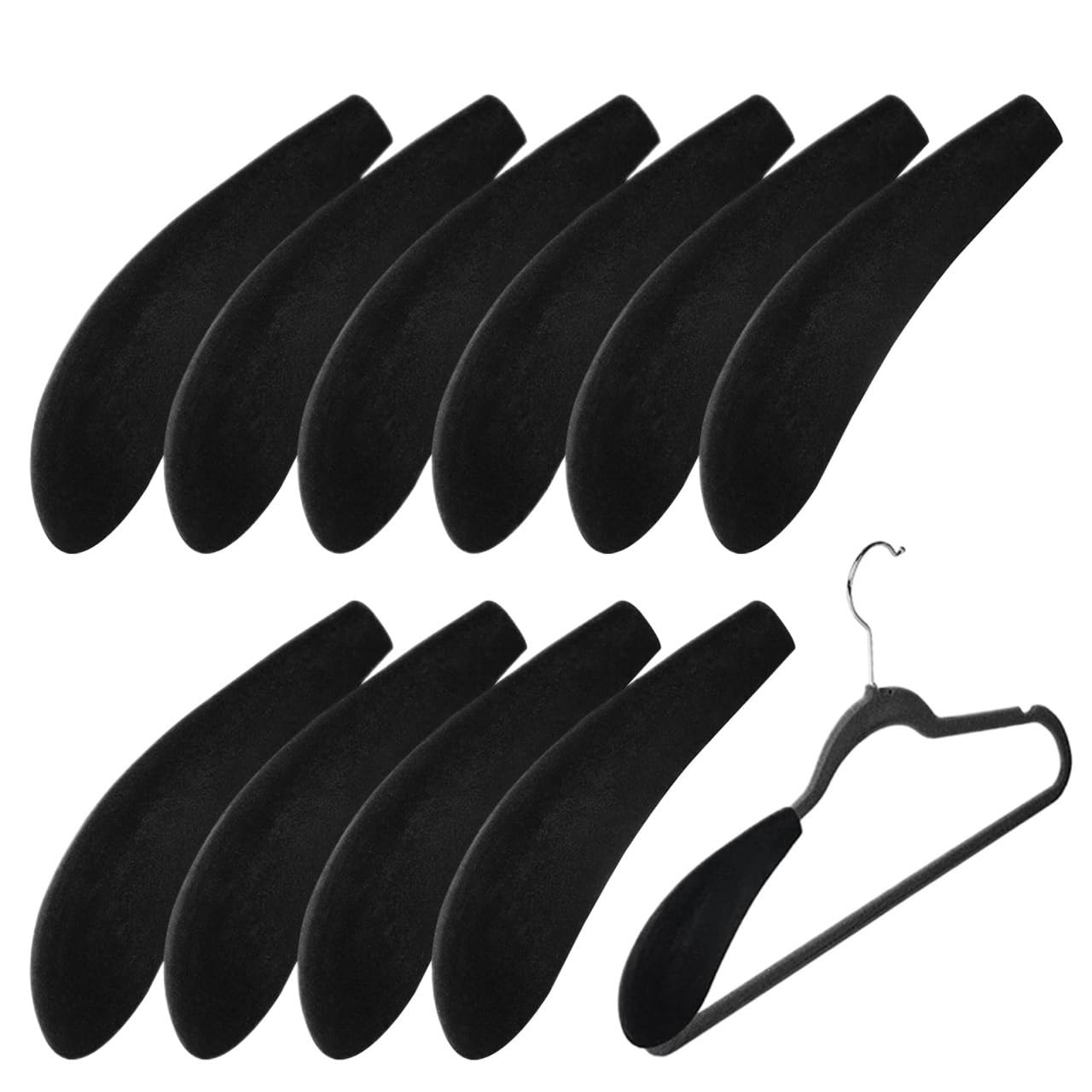 Hanger Shoulder Pads Hanger Shoulder Shaper 10pcs Sweater Form Suit Hangers No Bump Standard Pads For Clothing Coat Dresses