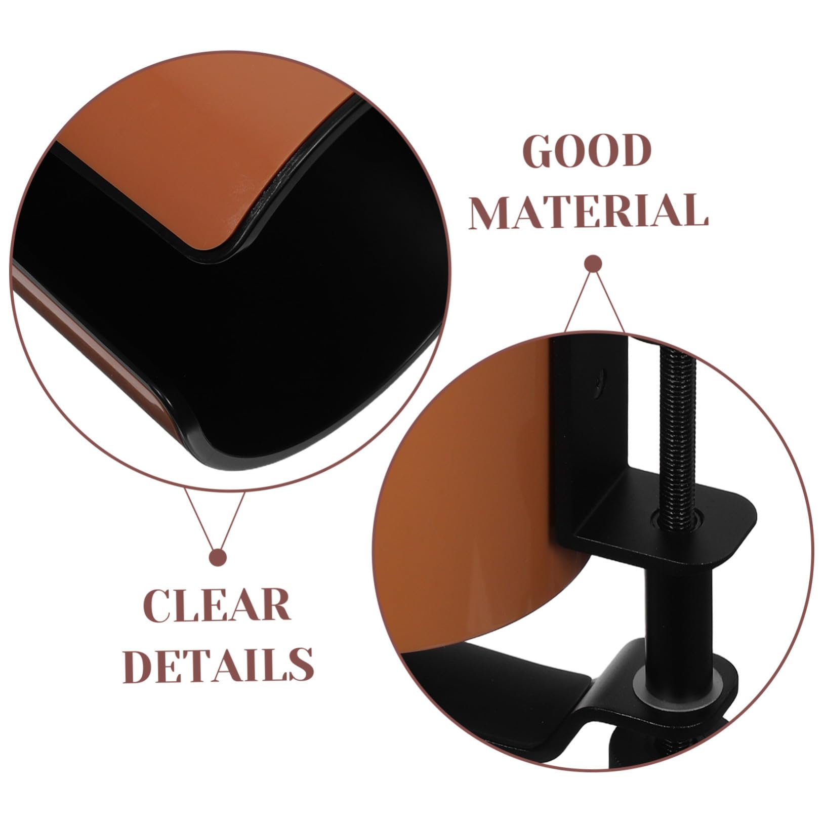 Soporte para Taza y Auriculares Giratorio Escritorio Clip Antideslizante con Rotación Organizador Multifuncional para Botellas y Cascos Accesorio Práctico para Oficina y Gaming
