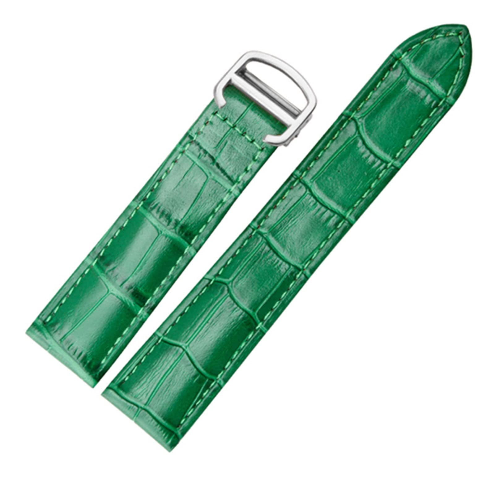 HMFang Bracelet de montre en cuir véritable, 18/20/22mm, Compatible avec hommes/femmes, bracelets de rechange compatibles avec Tank Solo