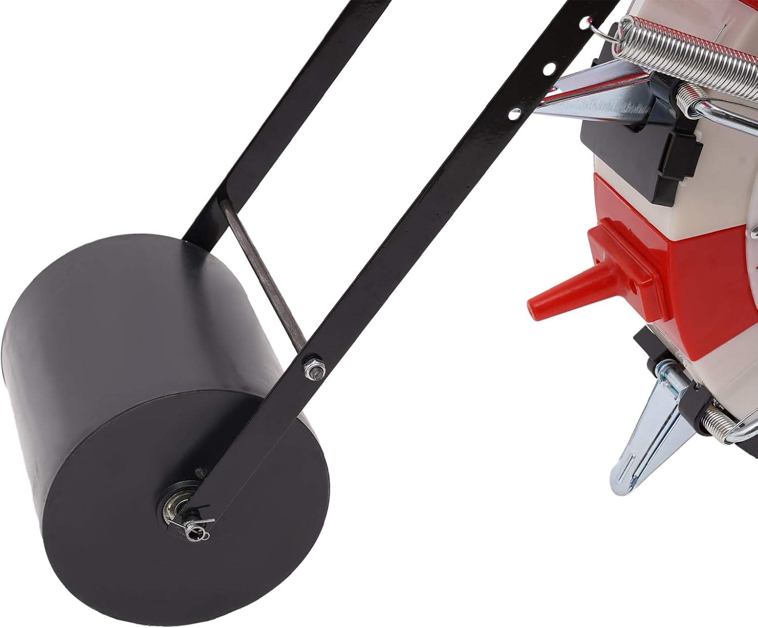 DNYSYSJ Hand-Push Seed Sower, 6 Mouths Garden Push Seeder Planter, Walk-Behind Row Crop Planter，Portable Hand Push Seeder, for Planting Corn Cotton Soybean Peanut Mung Beans