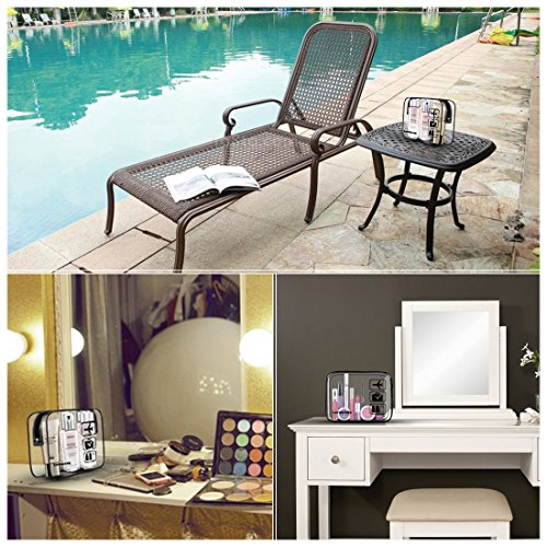 Lermende 3Pcs Tsa Approved Toiletry Bag With Zipper Travel Luggage Pouch Carry On Clear Airport Airline Compliant Bag Travel Cosmetic Makeup Bags For Men Women - Black #TOP5