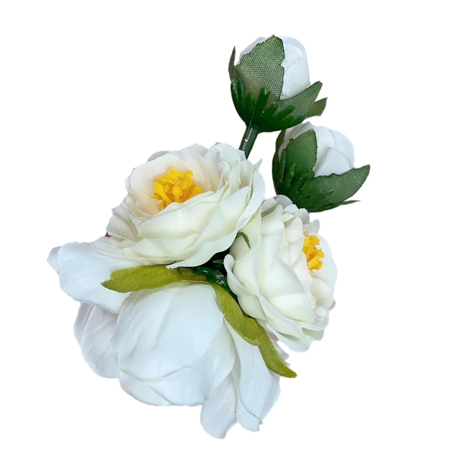 YUXITA Elegant Artificial Flower Hair Clip For Women Stylish Hair Accessories With Secure Grip Fashion Flower Hair Barrette