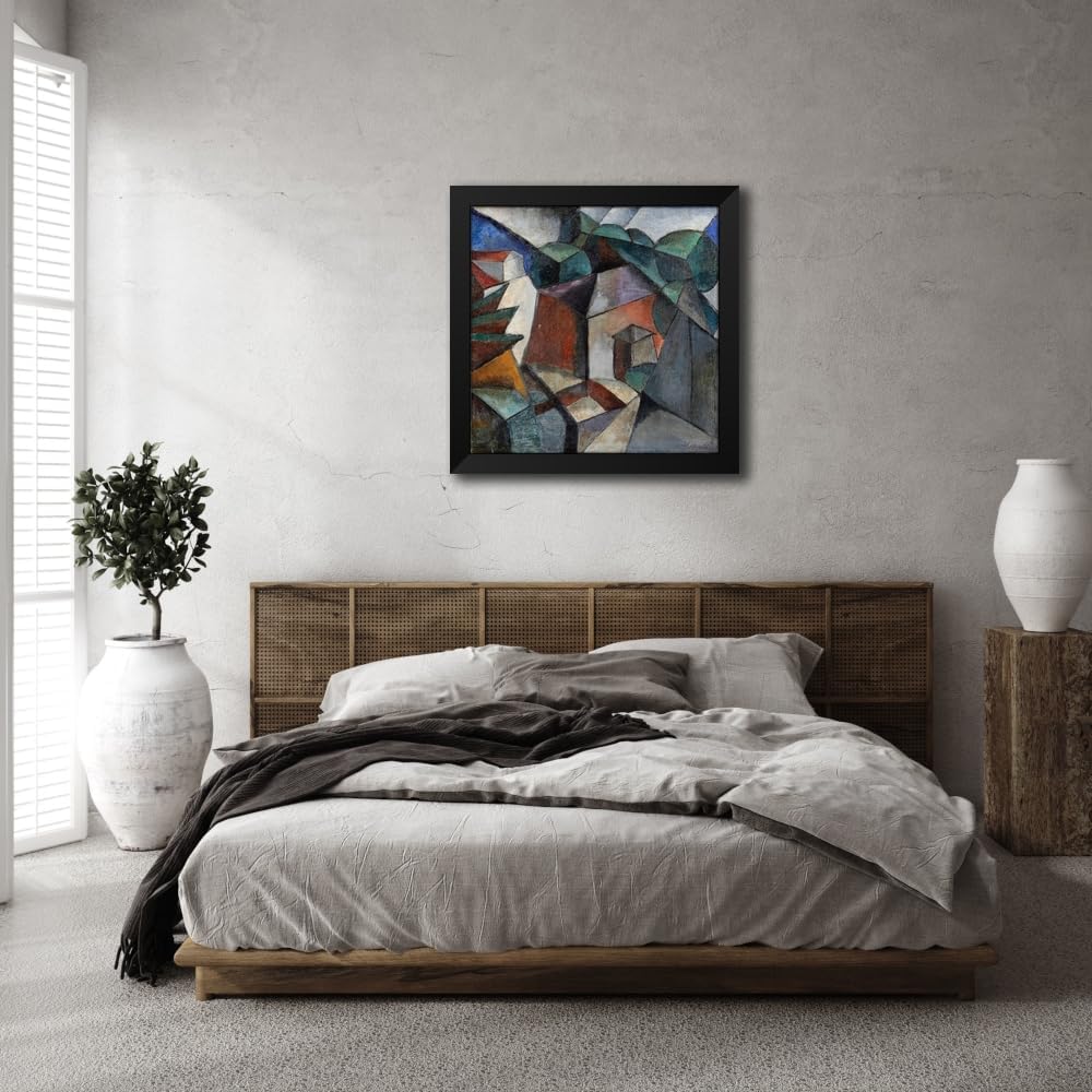 ArtDirect Untitled (1915) Custom Framed Art Print Giclee Print or Canvas Options with Various Sizes and Customization by Lyubov Popova