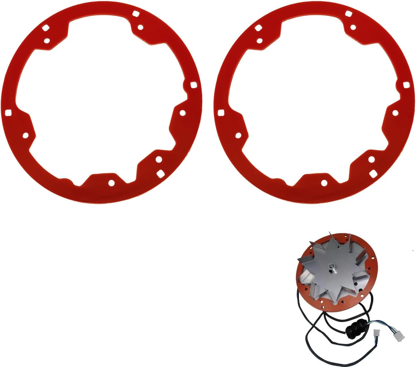 SRV7000-714 Combustion Exhaust Motor Fan Gasket SRV7000-714 Quadrafire Mt Vernon AE, Edge 60(2 Pcs)