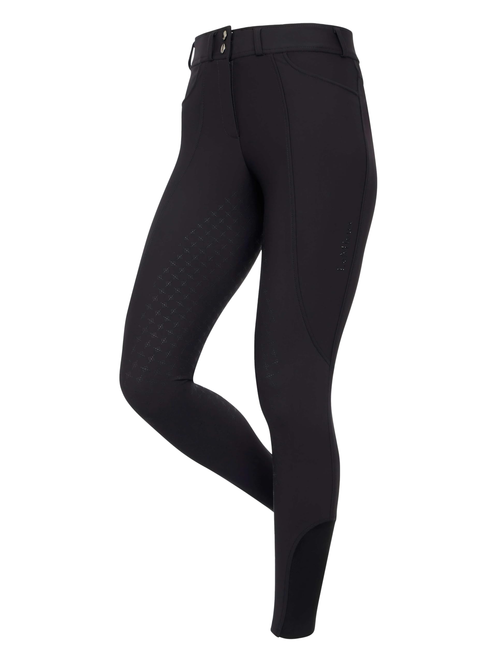 Lemieux Women's Black Brilliance Full Seat Breeches - Uk18