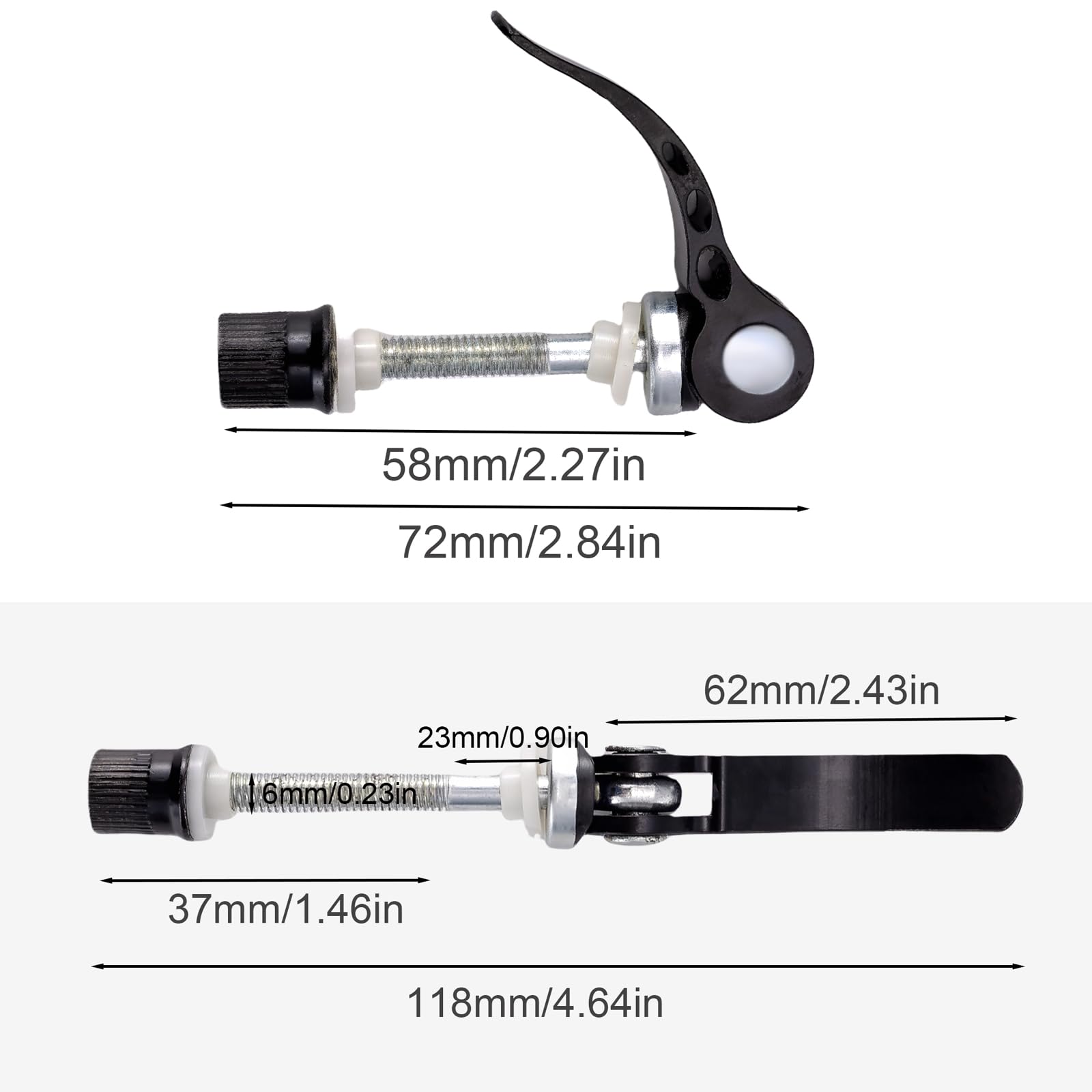 snapklik-10-pack-bike-seat-clamp-m665mm-aluminum-alloy-quick