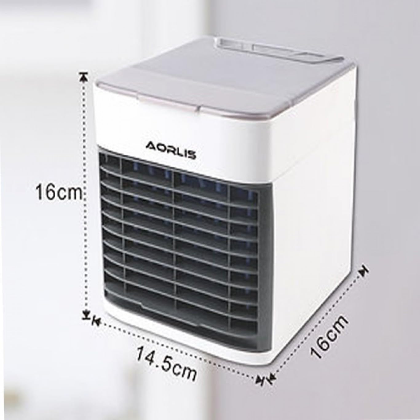 Aorlis AO-78045 Raffreddatore D'aria Mini Condizionatore Portatile Silenzioso Air Cooler 500 ml