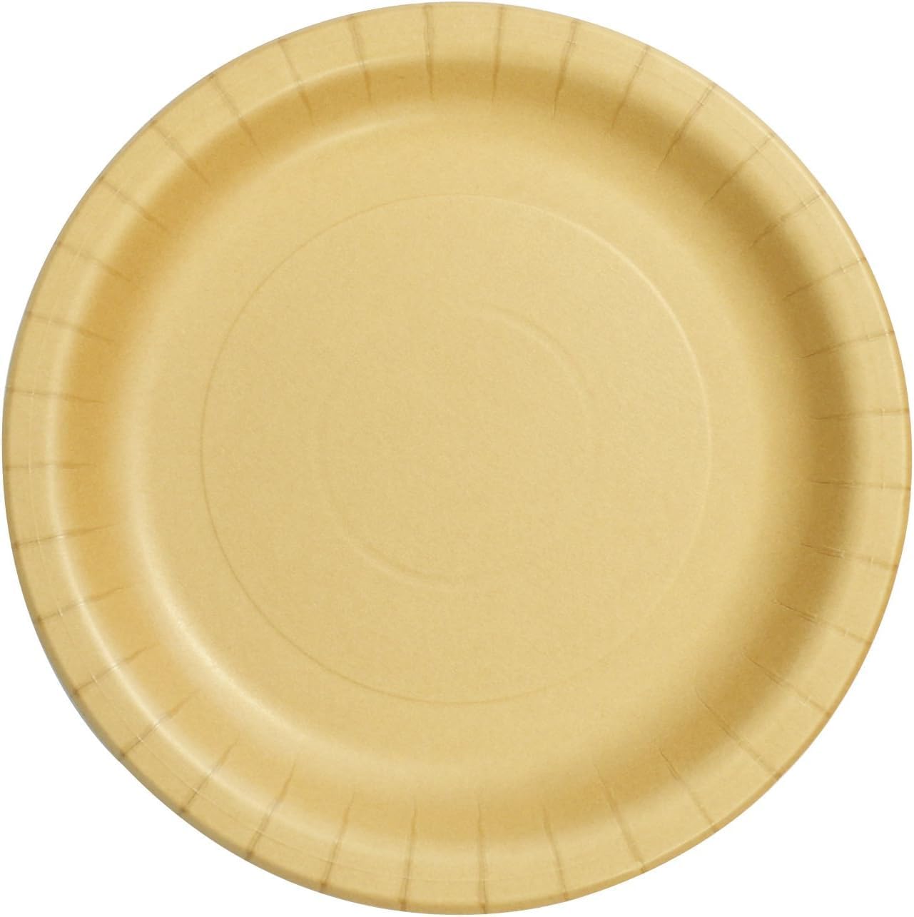 Strong Paper Plates It Textured and Brown