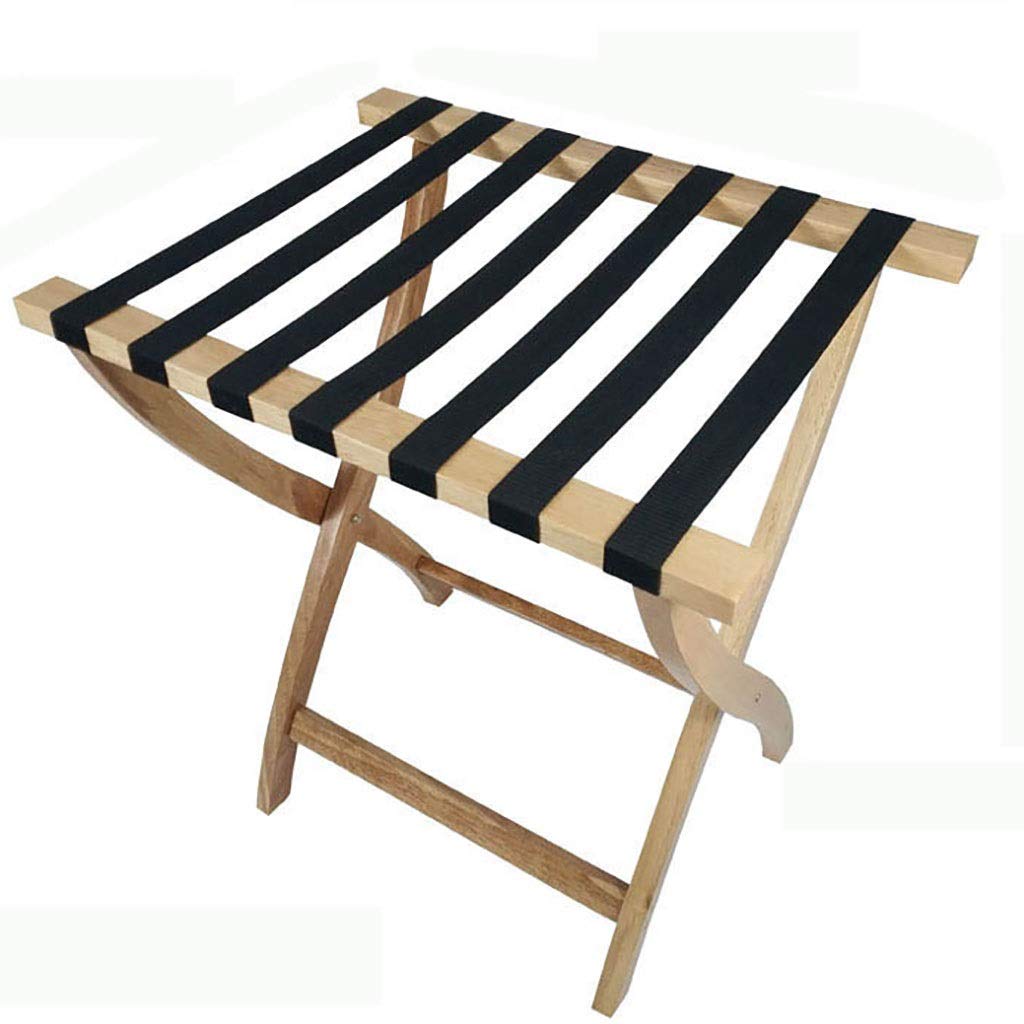Porte-bagages en bois de 67cm de haut pour éviter le mal de dos