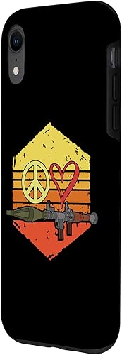 Miniatura 2 de iPhone XR Bazooka Peace Love Case