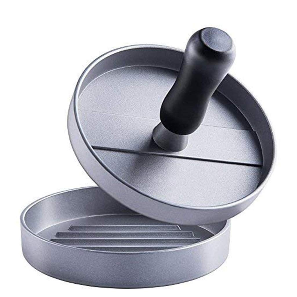 GaoYunQin2 PCS Burger Press - Perfectly Formed Hamburger Maker, Non-Stick Hamburger Patty Mold - Best Aluminum Press BBQ Gift Idea