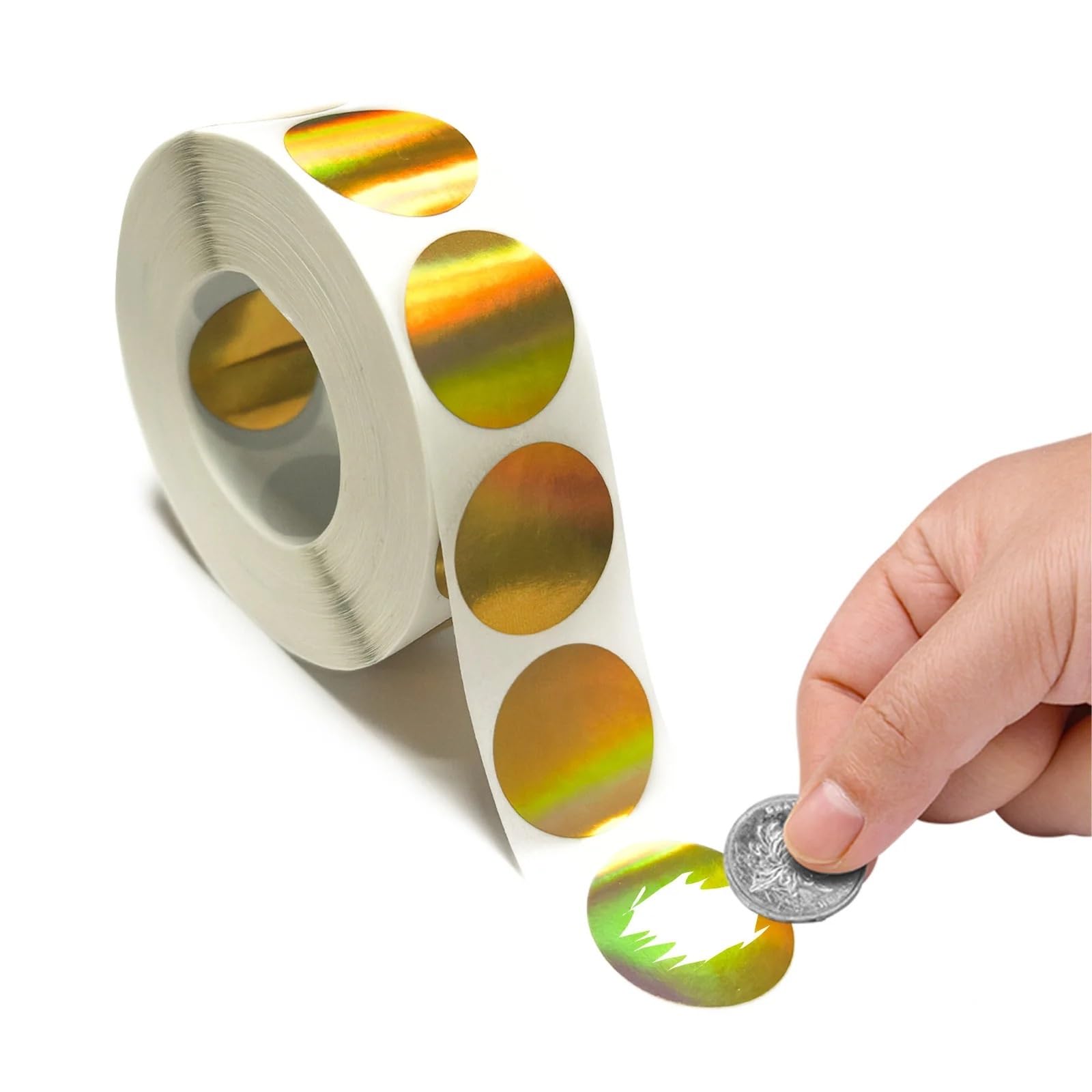 Autocollant à gratter holographique pour créer vos jeux de cartes personnalisés