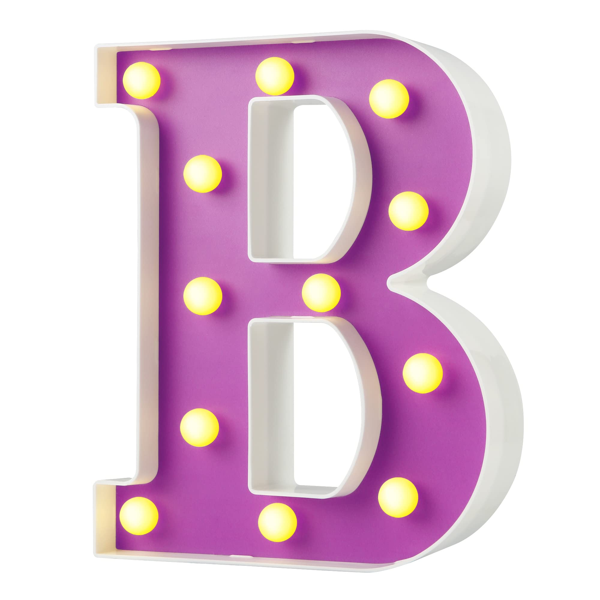 LED Marquee Light up Letters Battery Powered Letter Lights Alphabet