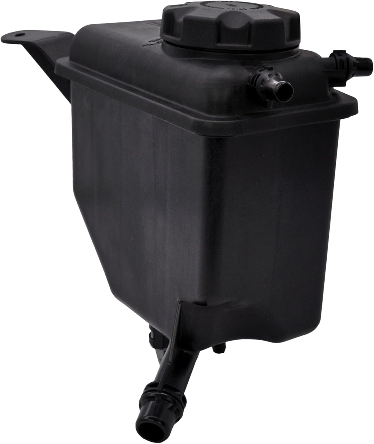 603-351 Coolant Reservoir Overflow Tank with Cap Sensor for BMW 525i 525xi 528i 528xi 530i 530xi 535i 535xi 545i 550i 645Ci 650i, Replace# 17137542986 Front 2.5L 3.0L 4.4L 4.8L