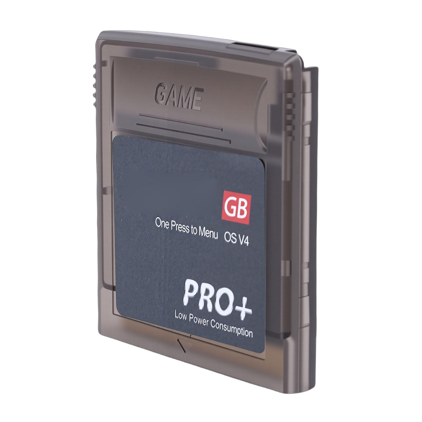 Dpofirs Gioco, Gioco Multifunzionale con Memoria 4G da 64 Mbit con Trasferimento File USB e Tecnologia di Risparmio Energetico, per Gameboy Gameboy Color Advance Advance (Grigio Trasparente)