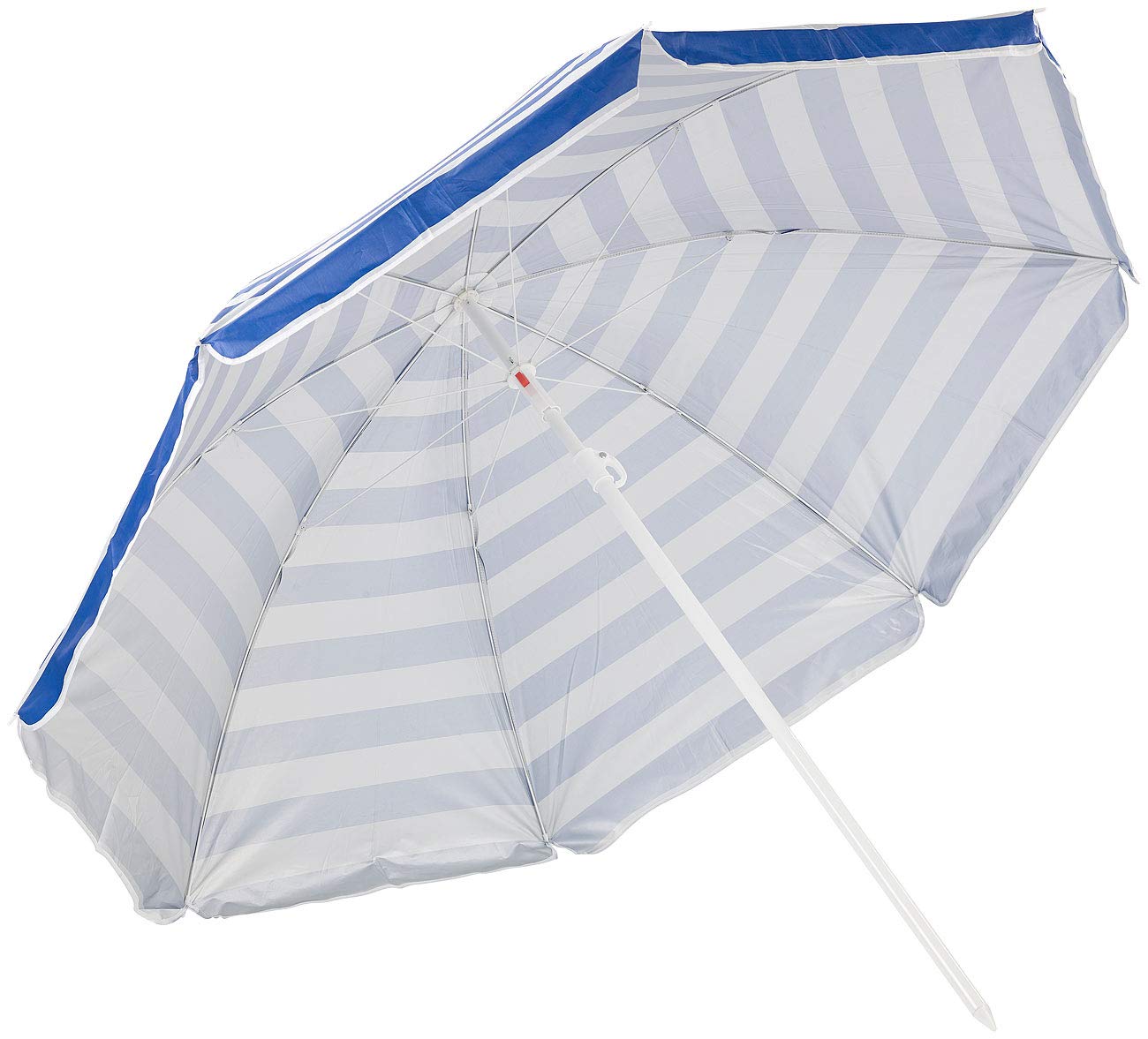 Royal Gardineer Reise Sonnenschirm: 2er-Set Sonnenschirme 2-teilig mit Sonnenschutz UV30+, Tasche, Ø160cm (Strandschirm, Strandschirme UV, Sichtschutz)
