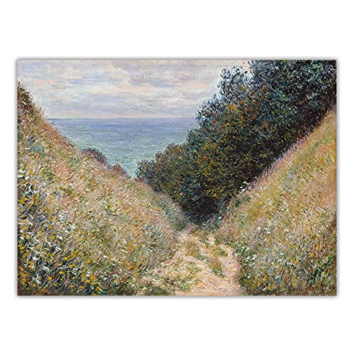 Peinture à pois Claude Monet anti-stress 5D kit paysage naturel décoration murale facile