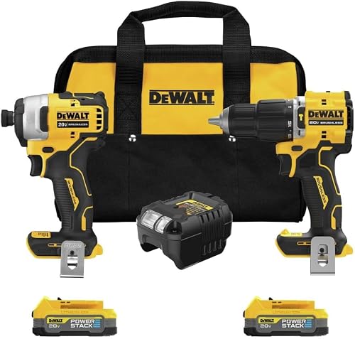 DCK226E2 20V MAX ATOMIC Brushless Lithium-Ion Cordless 2-Tool Combo Kit (1.7 Ah)