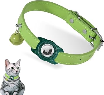 Cat Collar, Air Tag, Cat Collar, Pet Tracker, Cat Collar, Air Tag, Dog, Daisy Flower Pattern, Bell Included, Cat Collar, Gps, Cute Safety Collar, Compatible with Smartphones, Waterproof,