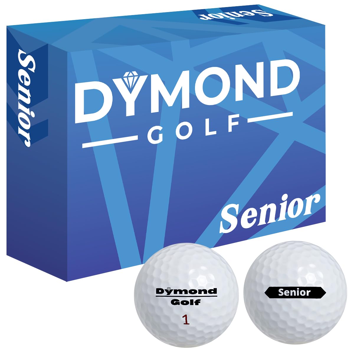 Dymond Golf Senior Golf Balls (1 Dozen)…