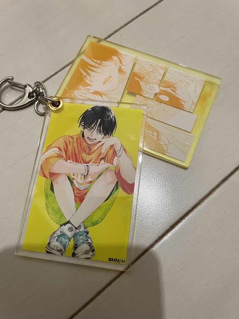 春の嵐とモンスター コラボカフェ 天峰栢 スライドアクキー　4種類　コンプリート Amazon.co.jp: 春の嵐とモンスター カフェ トレーディング