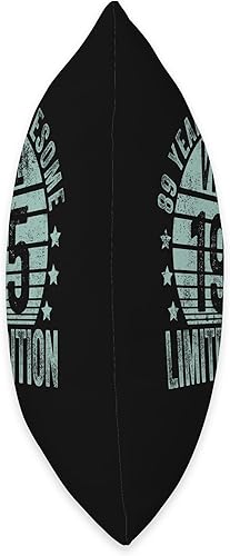 Miniatura 2 de Retro 89th Birthday Gifts Men Women Throw Pillow, 16x16, Multicolor