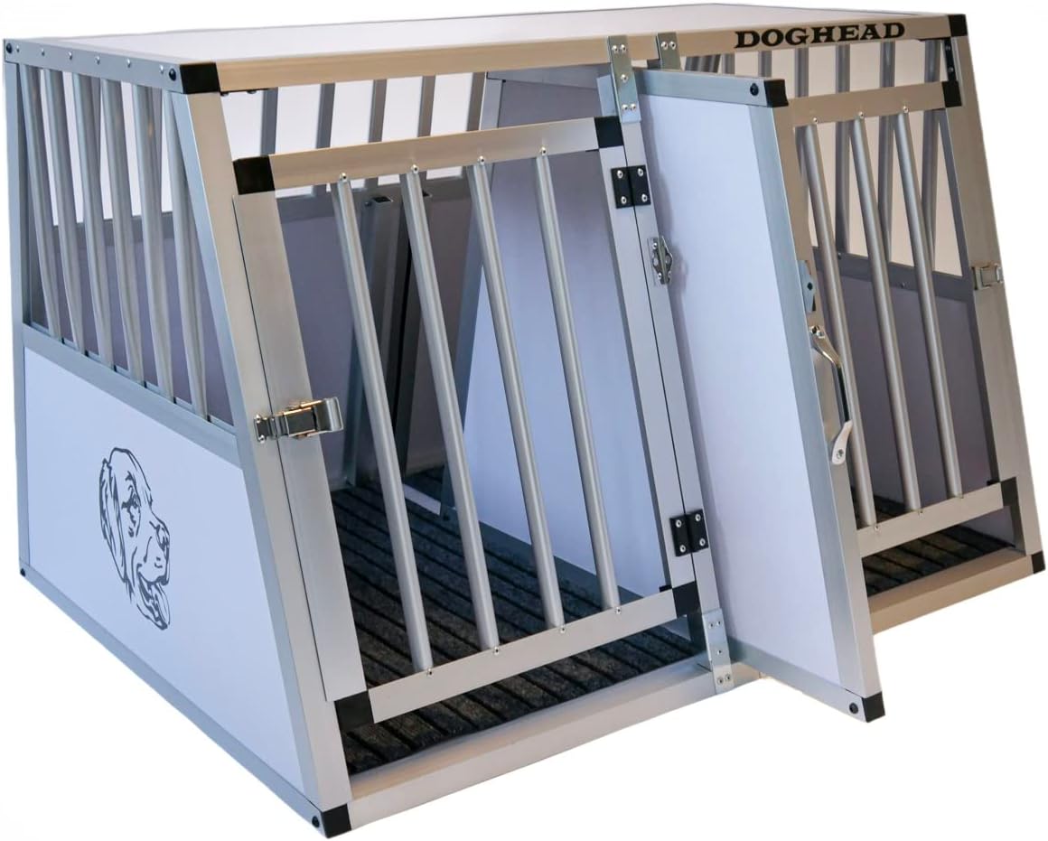 Doghead Aluminium Dog Transport Box *** 65 x 85 x 69