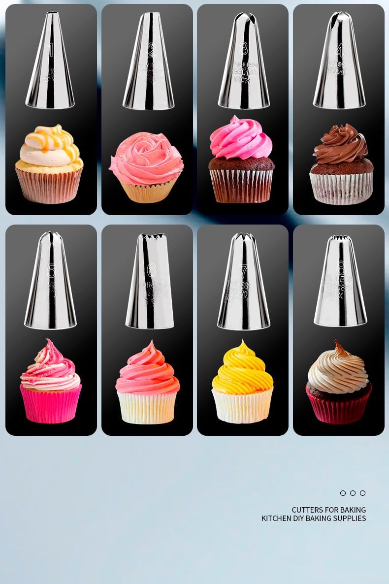 22 piece biscuit press, piping machine set - Upgrade - Stainless steel disk and storage box - Heavy duty design