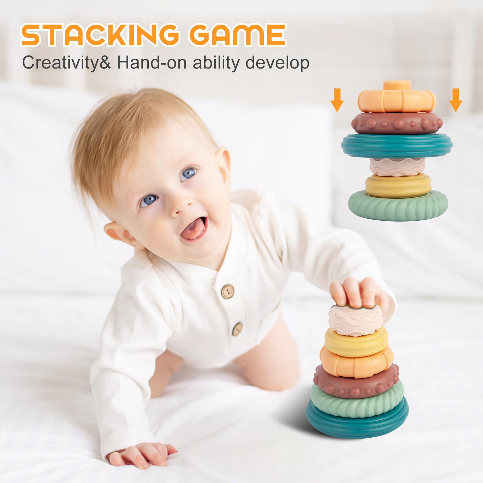 Montessori A 12 Meses KISPATTI Juguetes Montessori Para