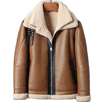 ジャケット・アウター SanFranciscoClothingMaker Leather Jacket Alpha Industries B-3 Sherpa Leather Bomber Jacket | Uncrate