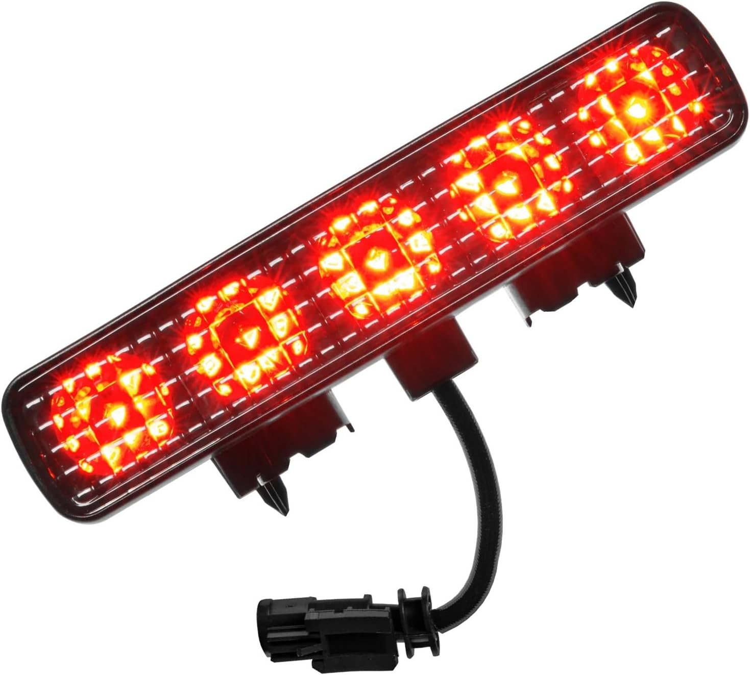 ORACLE Lighting 5854-504 Smoked Lens LED Third Brake Light Compatible with Wrangler JL - Quality Materials - Plug & Play Connection for Easy Install - Waterproof