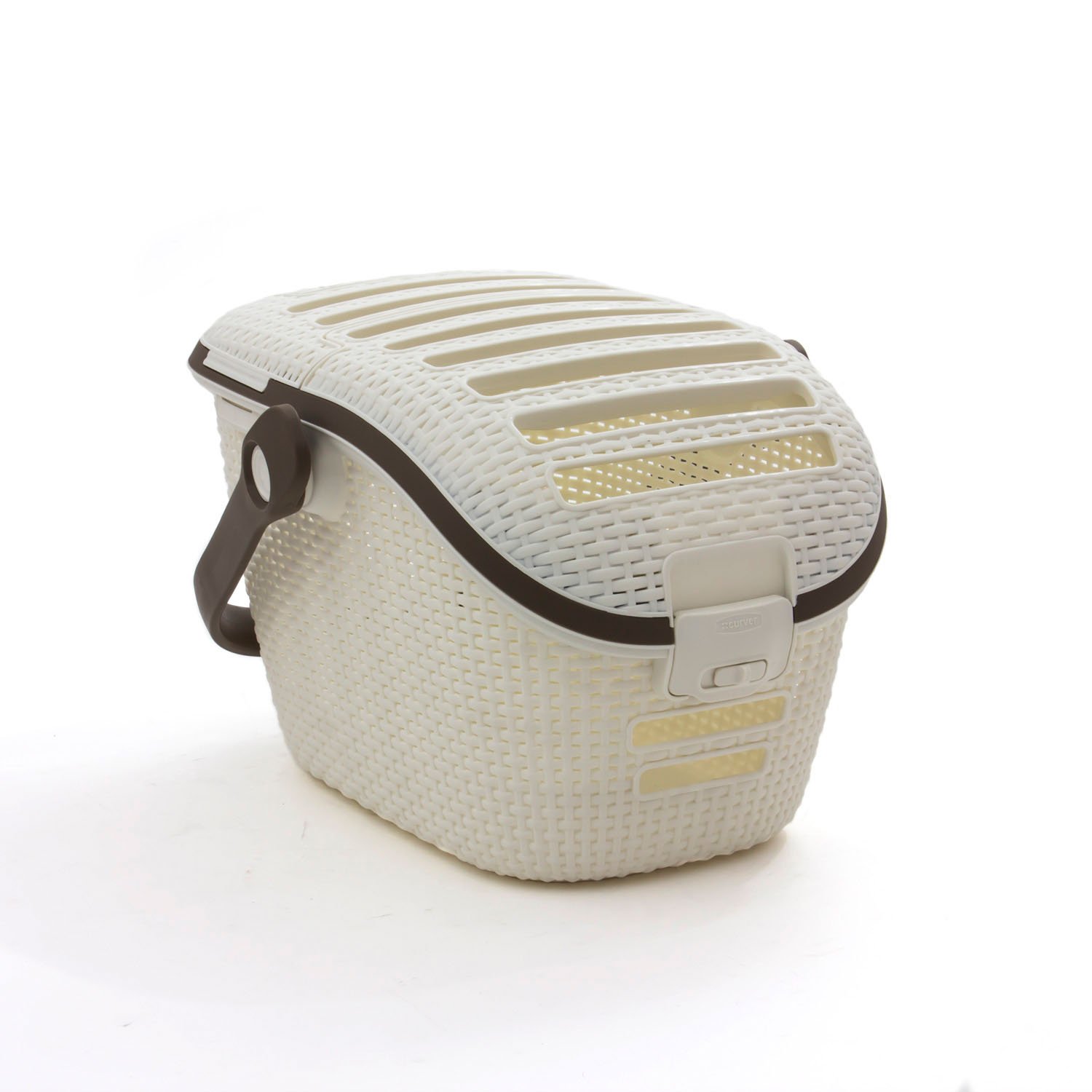 Transport- und Reisekorb STYLE für kleine Heim- und Kleintiere creme