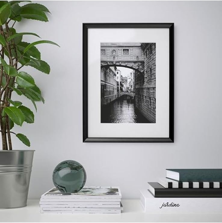 Ikea Knoppang Siyah Çerçeve, Siyah, 30X40 Cm Siyah,TYB1LYRSBHMGBU7I48