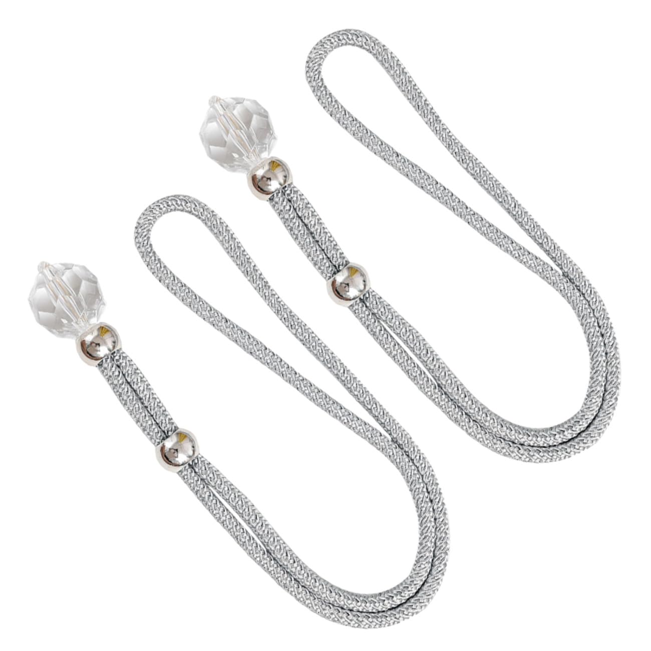 VOSAREA 6pièces Rideaux Forme De Eau Accessoires Universels pour Maison Fixation Réglable pour Décoration Intérieure