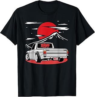Mini Truck Kei JDM Japanese Drift Car Japan Vintage Graphic T-Shirt