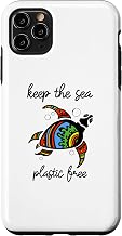 iPhone 11 Pro Max Keep The Sea Plastic Free - Stop Ocean Pollution - Turtle Case