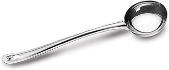 Crystal - CC933 Large Stainless Steel Ladle, Silver