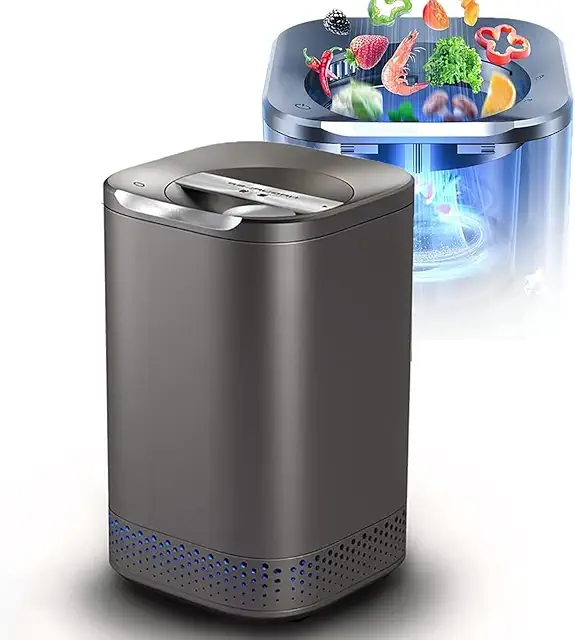 Smart Electric Kitchen Composter - Turn Food Waste into Natural Fertilizer in 3 Hours