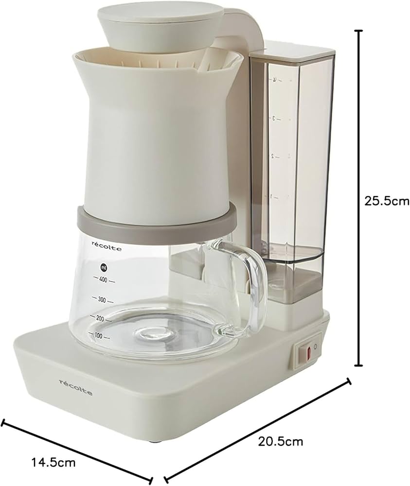recolteレコルト コーン式自動コーヒーメーカー レコルト recolte コーン式全自動コーヒーメーカー | キッチン