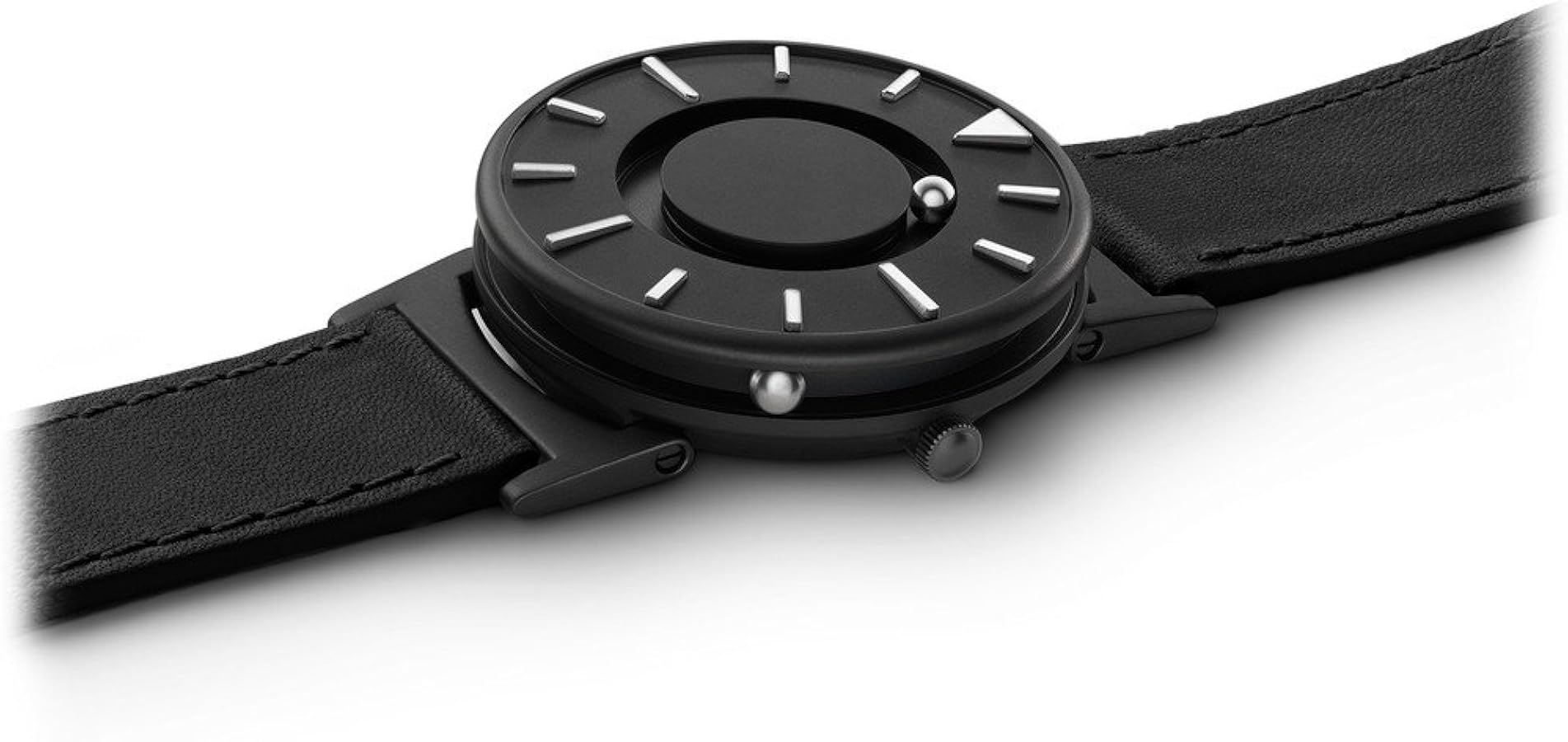 【希少】【極美品】eone THE BRADLEY ブラックレザー腕時計 Amazon | Eone Bradley Edge 腕時計, ブラック, 40 mm, クォーツ