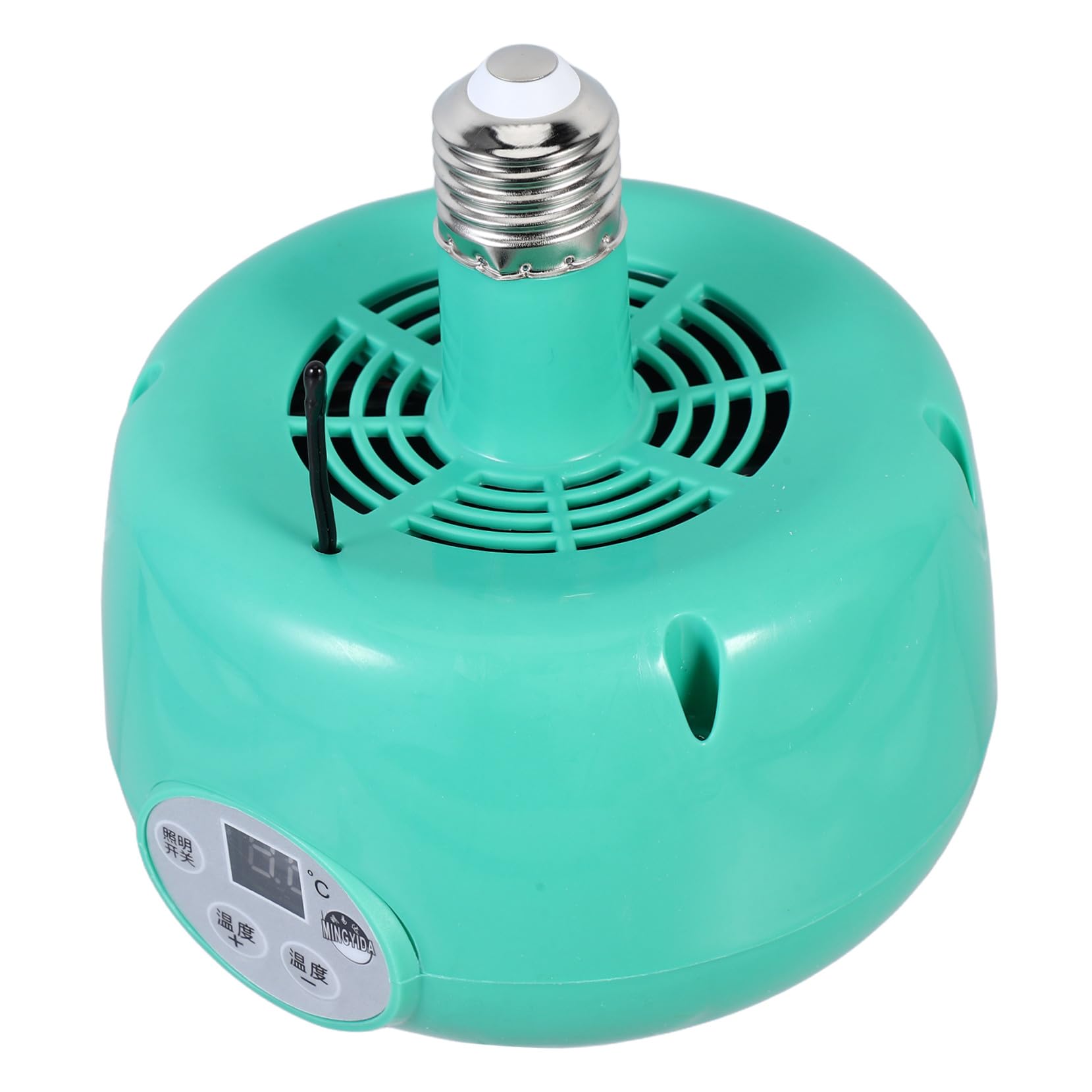 Lampada Termica per Rettili e Criceti, Emettitore di Calore per Allevamento, Temperatura Regolabile, Materiale Plastico e Metallo, Funzionamento Sicuro