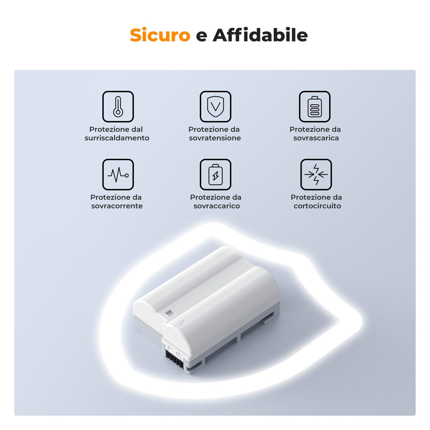 K&F CONCEPT 2600mAh EN-EL15C Batteria Rcarica Rapida USB-C Compatibile con Nikon ZR, Z8, Zf, Z7, Z6, Z7ii, Z6ii, Z6iii, Z5, D850, D810, D810A, D780, D750, D610, D500, D7500, D7200