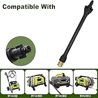 Vista 2 de Pressure Washer Replacement Wand For RY14122 RY141600 RY14612 K1700 K1710 K1800 K1810 1900PSI 308760059 308494075 Quick Connector Extension Wand For