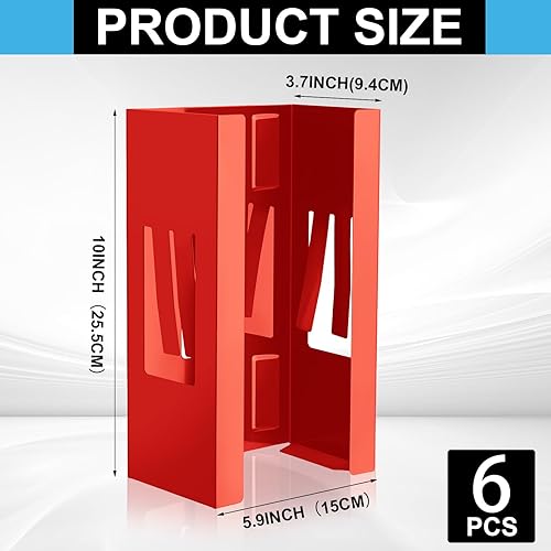 Miniatura 8 de Lounsweer Dispensador magnético de guantes con capacidad para cajas de guantes, toallas de calidad comercial, toallitas, papel de papel, guantera,