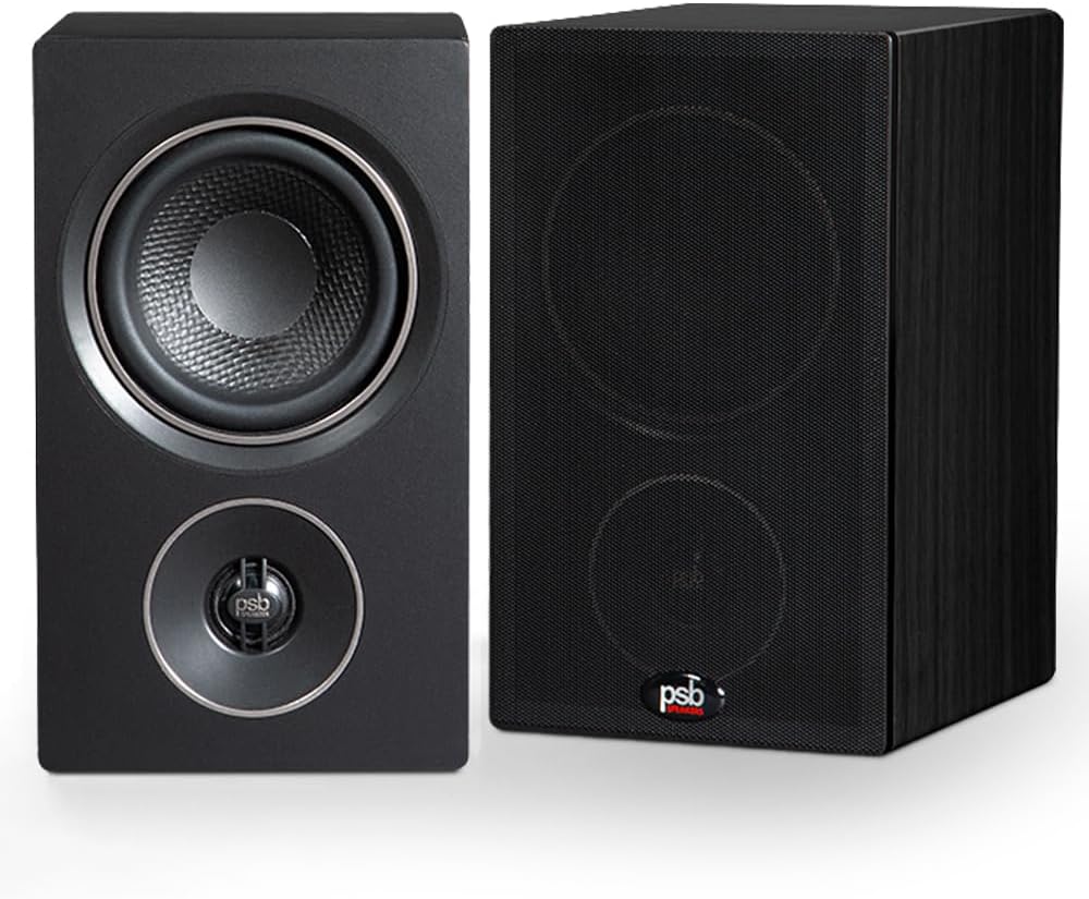 Alpha P3 Compact Bookshelf Speaker - Black Ash (Pair)