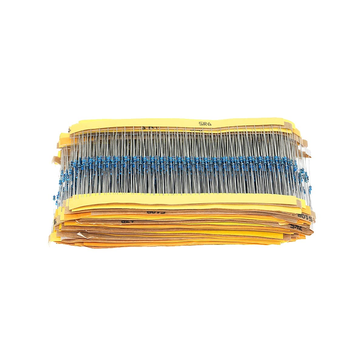 Résistance de film métallique 0.125W assortiment 2425pcs kit électronique DIY
