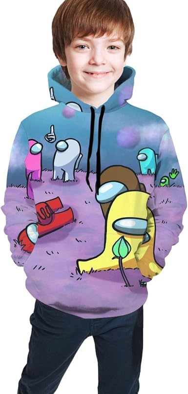 Amazon.com: Among Us Games Sudaderas con capucha para niños con bolsillos  para jóvenes, niñas y adolescentes (S-XXL), XL, Entre nosotros 5 : Ropa,  Zapatos y Joyería